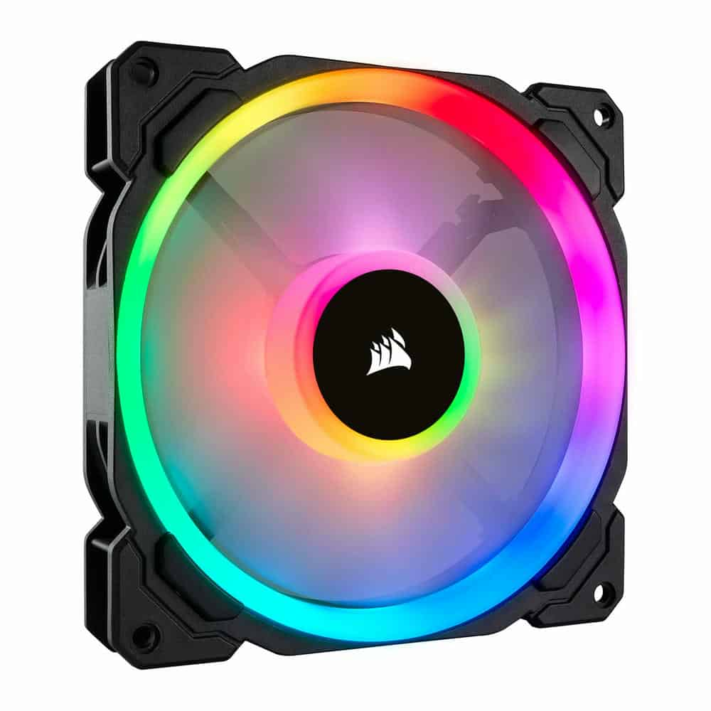 (image for) Corsair LL Series RGB 140mm PWM Dual Fan Pack Factory Refurbished